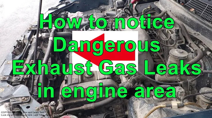 How to notice Dangerous Exhaust Gas leaks in engine area ! - DayDayNews