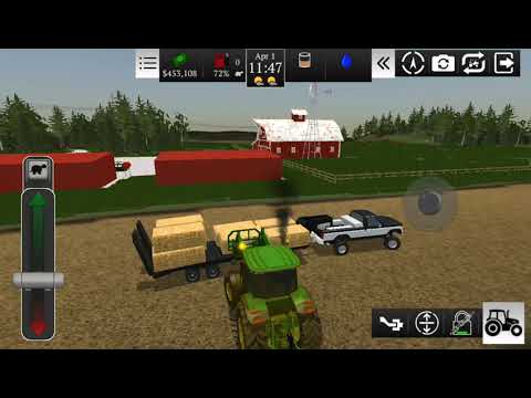 Farming USA 2 straw baling