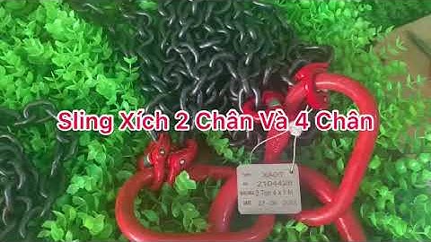 | REVIEW | Sling Xích Tải - KBC - Hàn Quốc - Tải Trọng 1 Tấn và 2 Tấn