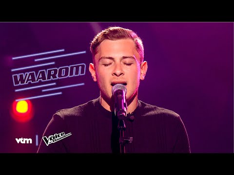 Remco - Waarom | Blind Auditions 10 | The Voice Van Vlaanderen | Vtm