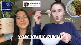 EATING LIKE EVE BENNETT AT OXFORD UNIVERSITY | *VEGANISED* STUDENT MEALS!!! screenshot 2