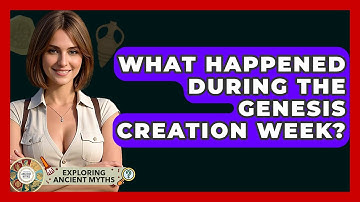 What Happened During The Genesis Creation Week? - Exploring Ancient Myths