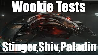 Testing New Ships Stinger, Paladin, Greys Shiv Star Citizen