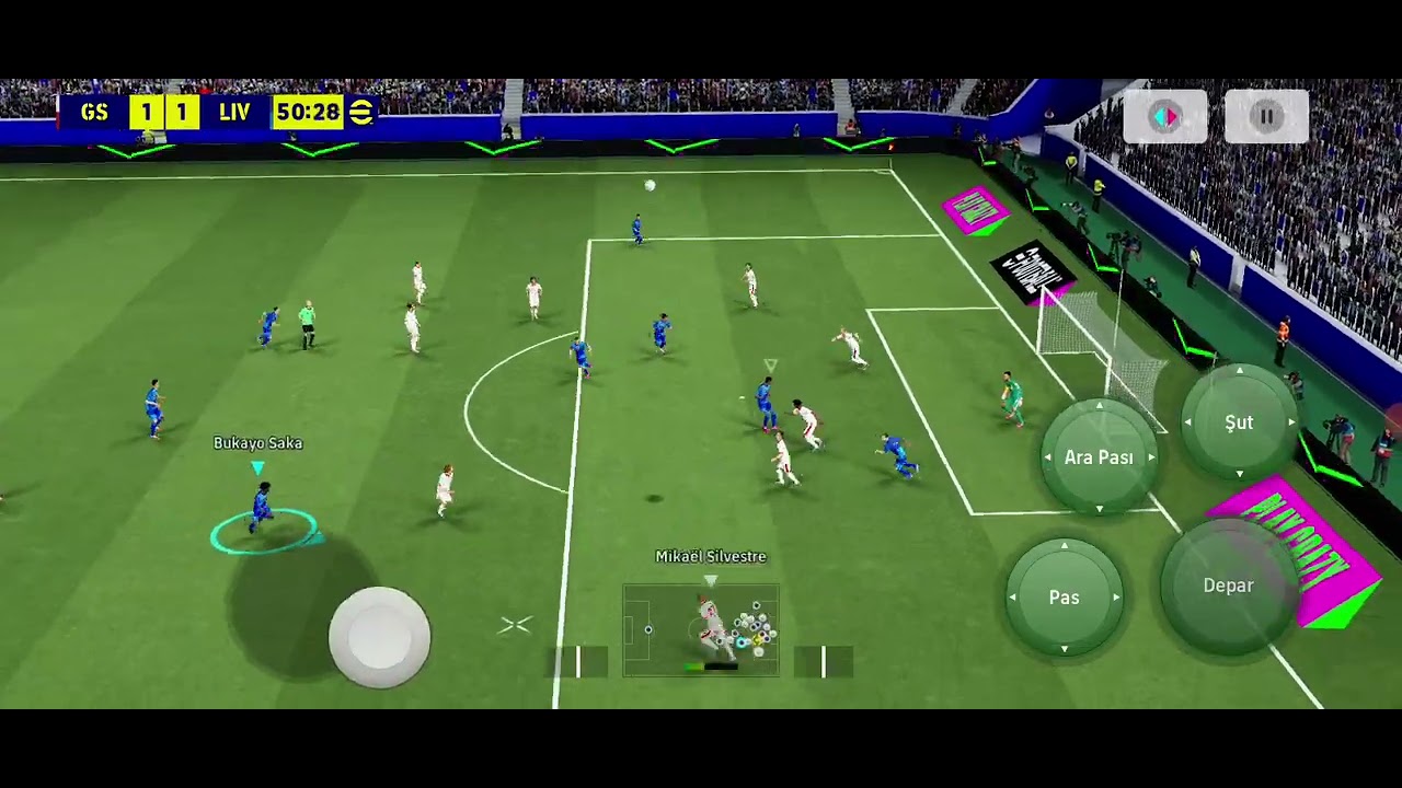 İlk beraberliğimi aldım 