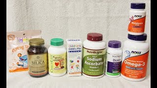 Лучшее с iHerb ⭐️ Посылка с iHerb № 9 ⭐️Детские и Взрослые БАДы ⭐️ Средства от простуды