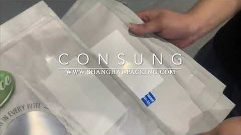 Automatic Plastic Bag Labeling Machine for USA customer, Bag Labeler Machine