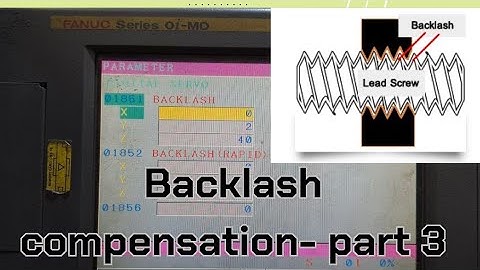 Backlash compensation- part 3