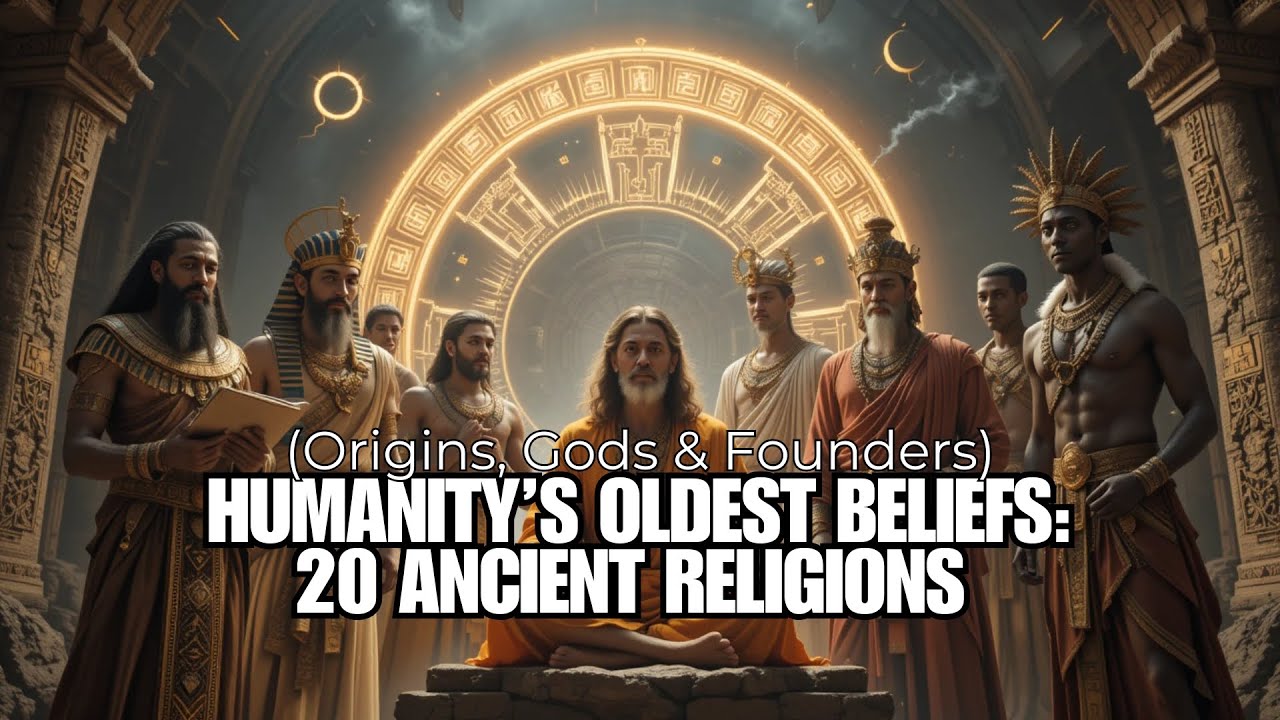 Humanity’s Oldest Beliefs: Top 20 Ancient Religions Explained (Origins ...