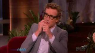 Simon Baker on Ellen w/kissing portrait intro 3/4/10_0200.avi