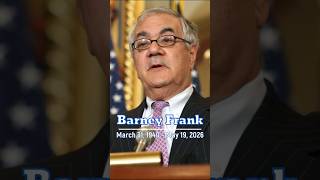 Trailblazing lawmaker Barney Frank dies at 86 #obituary