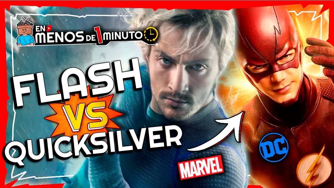 FLASH Vs QUICKSILVER | ¿Quién es el MÁS RÁPIDO? | #Shorts - YouTube