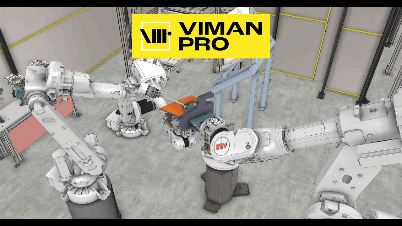 Olp Robotics VC Robotics OLP - ABB Jigless welding - YouTube