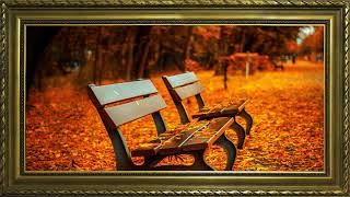 Luxurious autumn leaves/ TV LUXURY Art / Elegant TV Wallpaper Inspiration. screenshot 4