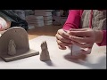 60. Easy to make: simple clay nativity scene