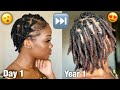1 Year Visual Loc Journey! Lots of Pics And Videos! | DaeLocs