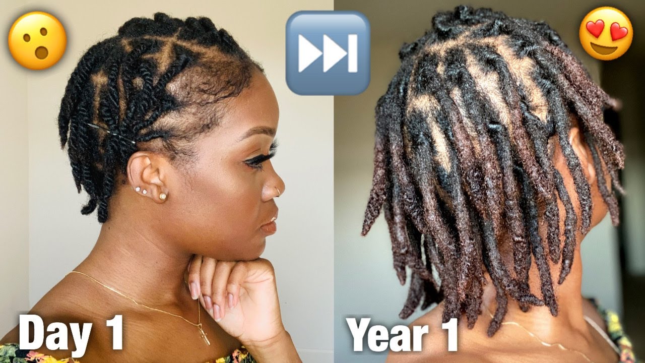 1 Year Visual Loc Journey! Lots of Pics And Videos! | DaeLocs