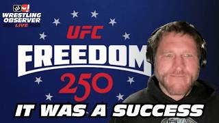 The UFC White House event was, well...a success, at least | Wrestling Observer Live