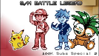 Pokemon Sun & Moon - Battle! Legend Red & Blue (100k Subscriber Special 2) chords