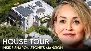 Sharon Stone | House Tour | $10 Million Beverly Hills Mansion & More