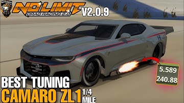 Fastest Camaro Zl1 Tuning 5.5 Second 1/4 Mile Full system No Limit 2 V2.0.9