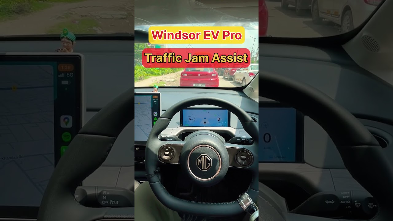 Auto Traffic Jam Assist ✅|| Windsor EV Pro🚘. 