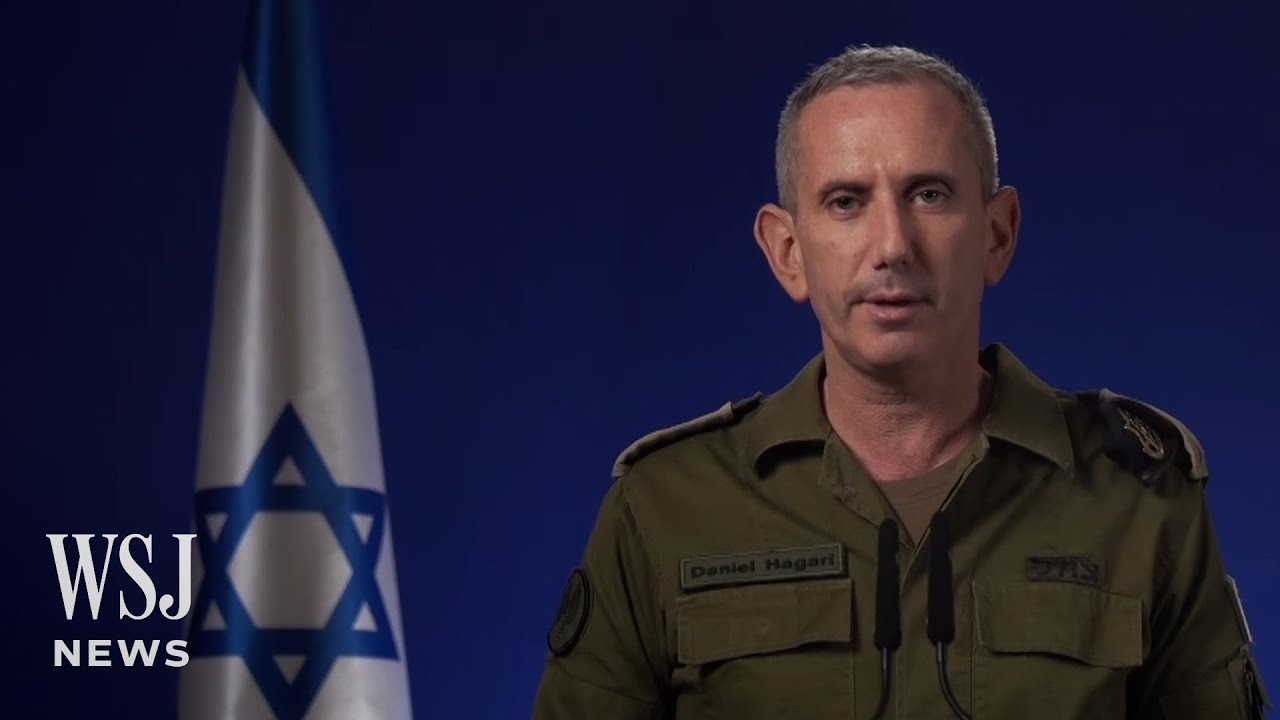 ⁣Israeli Military: Iran’s Attack is a ‘Severe and Dangerous Escalation’ | WSJ News