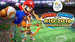 FOOTBALL AND ARCHERY! Mario & Sonic at the Rio 2016 Olympic Games! screenshot 1