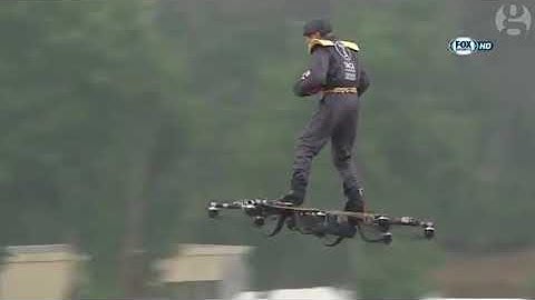 Portuguese Cup final ball delivered by man on spider like drone – video