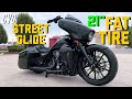 21” Harley Street Glide FAT TIRE Custom Bagger