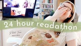 24 hour readathon vlog | heartstopper cuteness, 700+ pages read & lots of laughs with the besties