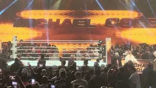 Michael Coles Entrance at WWE BACKLASH