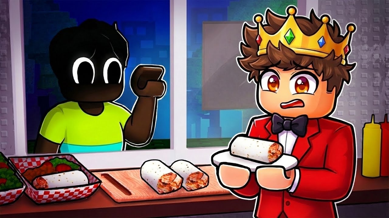 Arbeiten bei einem gruseligen Shawarma Kiosk in Roblox!