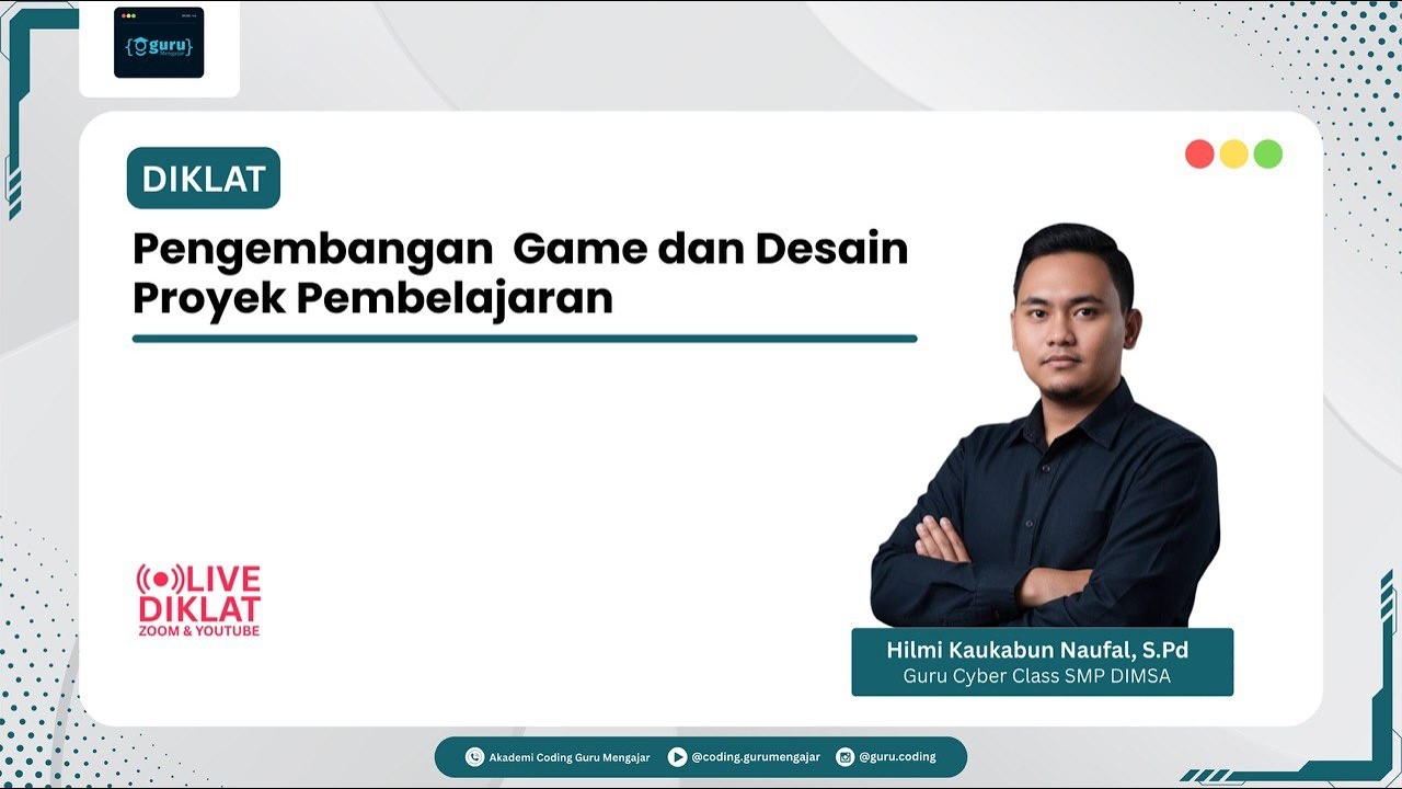Pengembangan Game dan Desain Proyek Pembelajaran