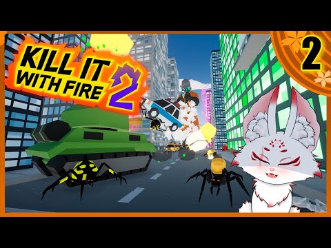 Видео: Пауки на танках ► Прохождение Kill It With Fire 2  #2