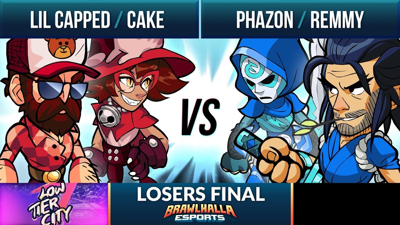 Phazon & Remmy vs Lil Capped & Cake - Losers Final - Low Tier City 7