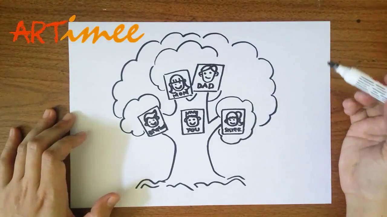 How To Make A Family Tree On Chart Paper