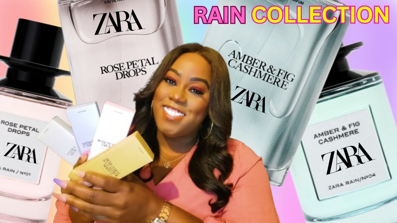 *NEW* ZARA RAIN COLLECTION || ROSE PETAL DROPS, AMBER & FIG CASHMERE, CITRUS MEZE || COCO PEBZ ❤️