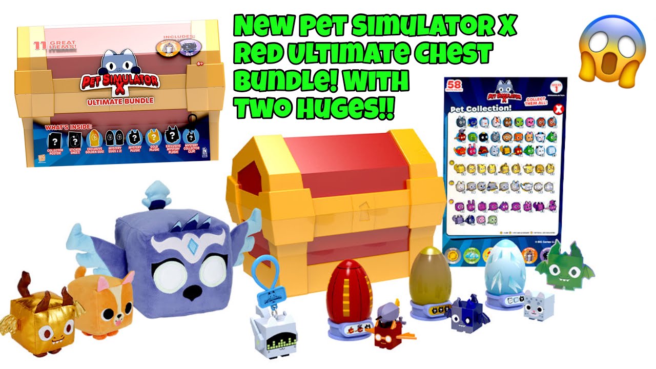 New OP Pet Simulator X Red Treasure Chest Ultimate Bundle Is Out Now 