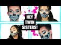 I TRIED FOLLOWING A James Charles MAKEUP TUTORIAL | MontoyaTwinz