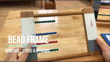 [VMI] Math -Bead Frame - Addition- Montessori