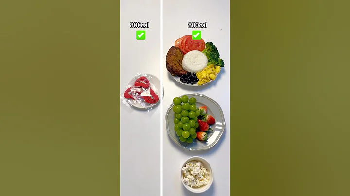 😭Choice is really important when weight loss! #calories #caloriedeficit #weightloss #diet thumbnail