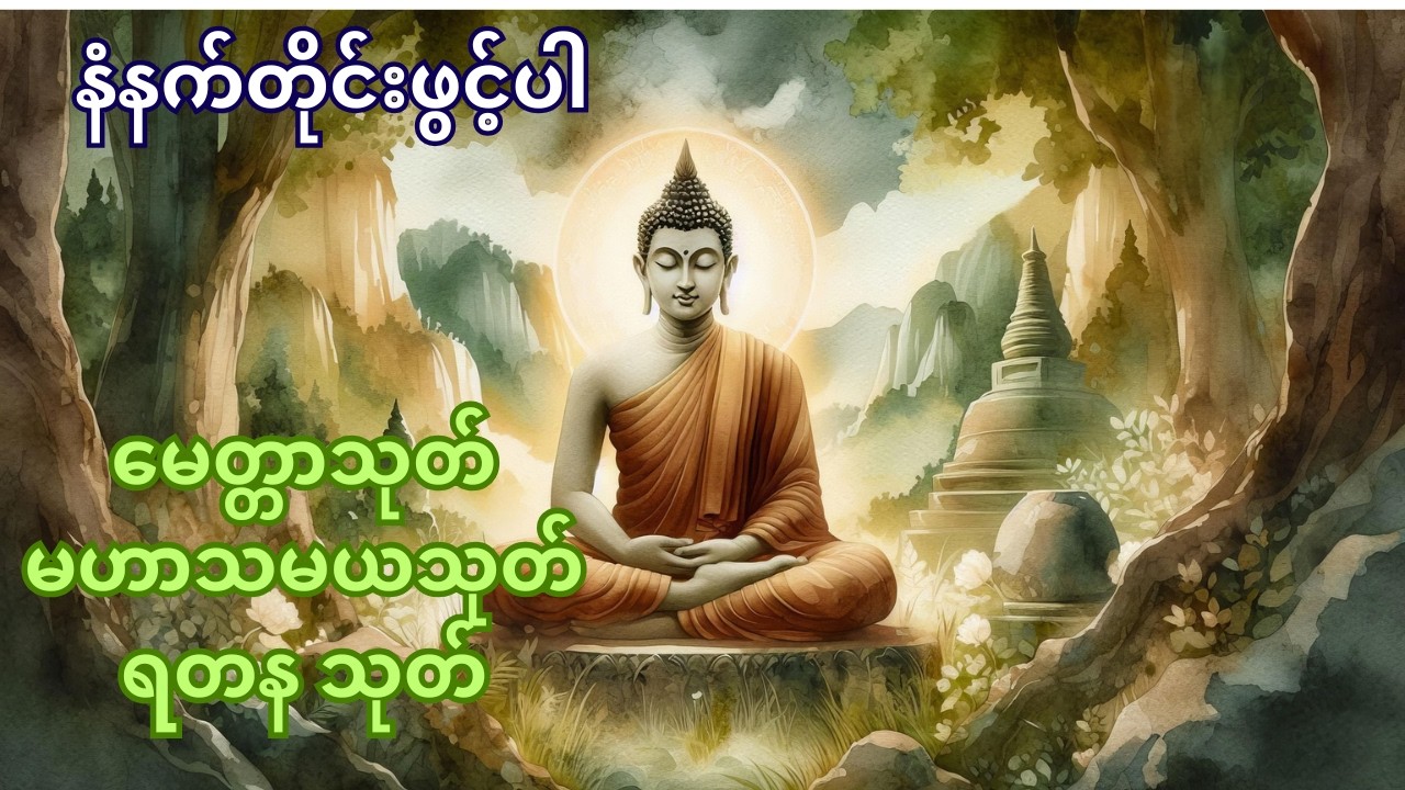 မေတ္တာသုတ်၊မဟာသမယသုတ် ၊ရတနာ့သုတ်၊