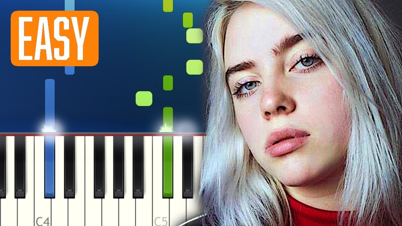 Billie Eilish - I Love You (100% Easy Piano Tutorial) - Youtube