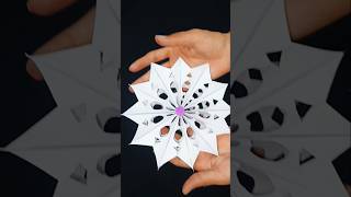 3D Paper Art with A4 Sheet ✂️✨ | Craft Ideas With Paper Flowers #shorts #diy #craft #viral