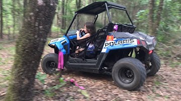 Kids first Polaris RZR 170 ride