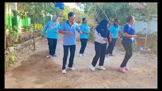 Maria Mariana Line Dance SDN Angkasa #kupang #linedance #dancevideo #guru #dance #ntt #zumbadance