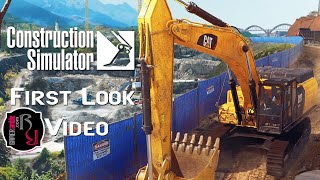 GAMERamble - Construction Simulator First Look Video