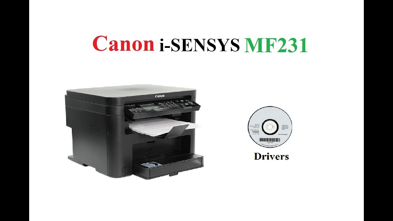 Canon I Sensys Mf231 Driver Youtube