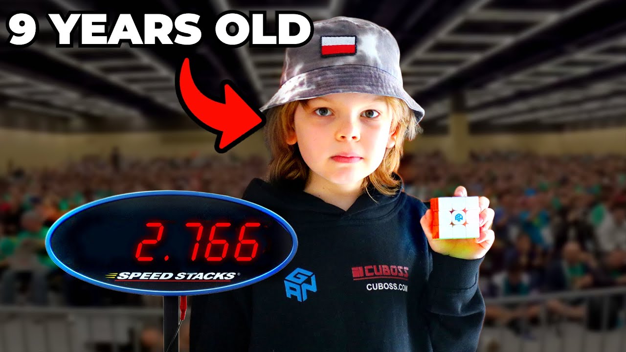 НОВЫЙ МИРОВОЙ РЕКОРД! Теодор Зайдер установил мировой рекорд, собрав кубик Рубика за 2,76 секунды.