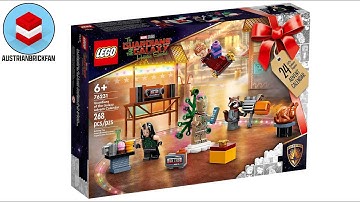 LEGO Marvel 76231 Guardians of the Galaxy Advent Calendar 2022 Speed Build